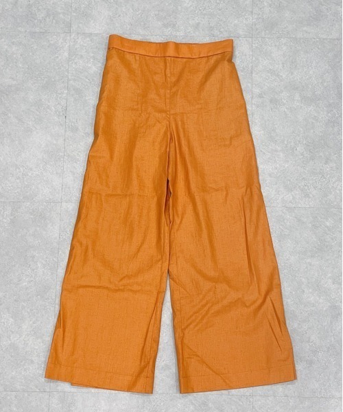 Vicente（ヴィセンテ）の「Standard linen pants（その他パンツ・レディース・パープル/オレンジ・FREE）」の9枚目の写真
