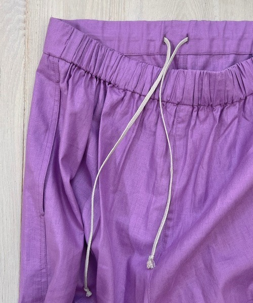 Vicente（ヴィセンテ）の「Standard linen pants（その他パンツ・レディース・パープル/オレンジ・FREE）」の6枚目の写真