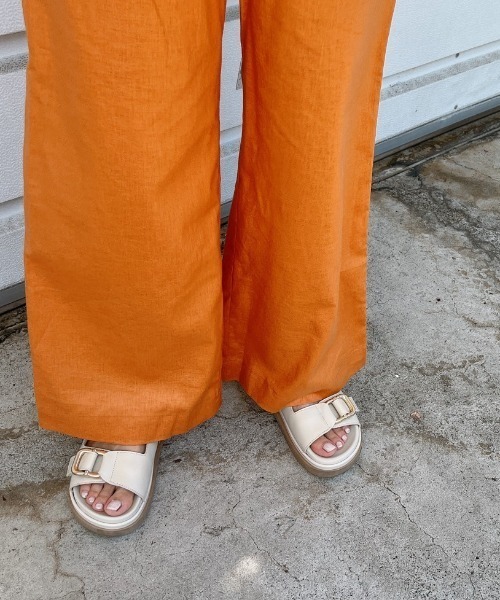 Vicente（ヴィセンテ）の「Standard linen pants（その他パンツ・レディース・パープル/オレンジ・FREE）」の15枚目の写真