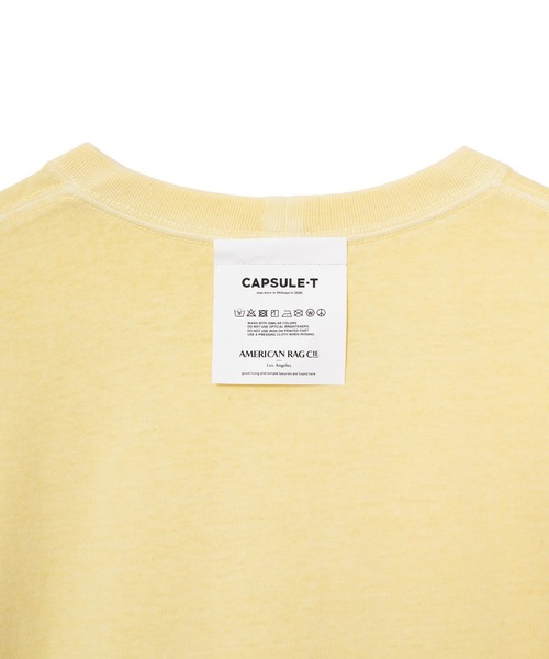 AMERICAN RAG CIE（アメリカンラグシー）の「【MEN】Capsule Pigment Tee（Tシャツ/カットソー・メンズ・ホワイト/ライトブルー/イエロー/チャコール・MEDIUM/LARGE）」の13枚目の写真
