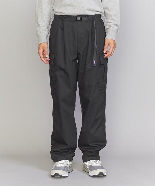 THE NORTH FACE PURPLE LABEL(ザ ノースフェイス パープルレーベル)の「<THE NORTH FACE PURPLE LABEL> CARGO TWILL PANTS/パンツ(カーゴパンツ・メンズ・ブラック/ダークグレー・32inch/30inch/34inch)」の3枚目の写真