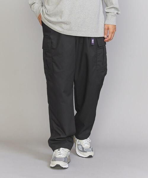 THE NORTH FACE PURPLE LABEL(ザ ノースフェイス パープルレーベル)の「<THE NORTH FACE PURPLE LABEL> CARGO TWILL PANTS/パンツ(カーゴパンツ・メンズ・ブラック/ダークグレー・32inch/30inch/34inch)」の6枚目の写真