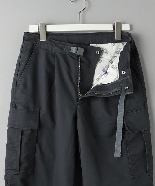 THE NORTH FACE PURPLE LABEL(ザ ノースフェイス パープルレーベル)の「<THE NORTH FACE PURPLE LABEL> CARGO TWILL PANTS/パンツ(カーゴパンツ・メンズ・ブラック/ダークグレー・32inch/30inch/34inch)」の15枚目の写真