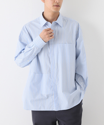 no. | 【NO. / ナンバー】FLY FRONT STRIPE SHIRT(シャツ/ブラウス)