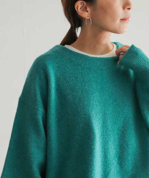 URBAN RESEARCH DOORS（アーバンリサーチドアーズ）の「USAコットンラウンドヘムカットソー（Tシャツ/カットソー・レディース・オフホワイト・MEDIUM）」の4枚目の写真