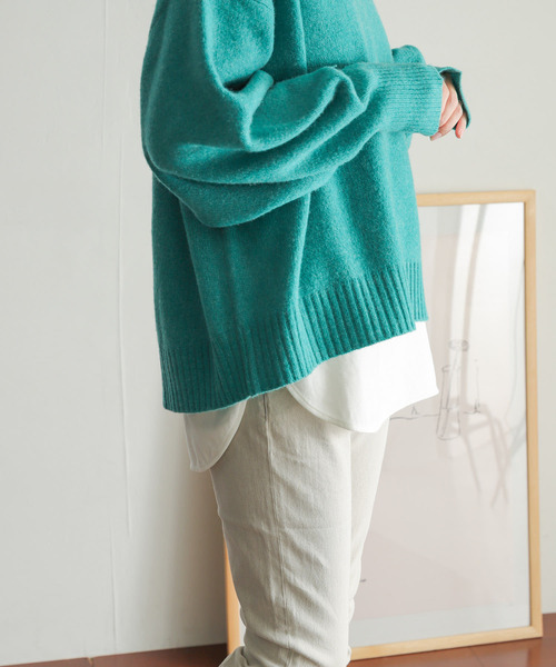 URBAN RESEARCH DOORS（アーバンリサーチドアーズ）の「USAコットンラウンドヘムカットソー（Tシャツ/カットソー・レディース・オフホワイト・MEDIUM）」の5枚目の写真