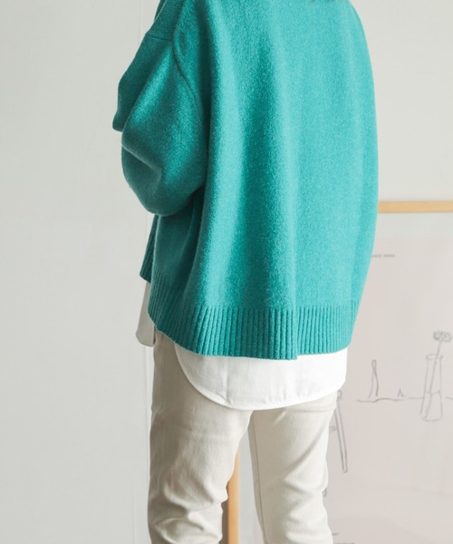 URBAN RESEARCH DOORS（アーバンリサーチドアーズ）の「USAコットンラウンドヘムカットソー（Tシャツ/カットソー・レディース・オフホワイト・MEDIUM）」の7枚目の写真