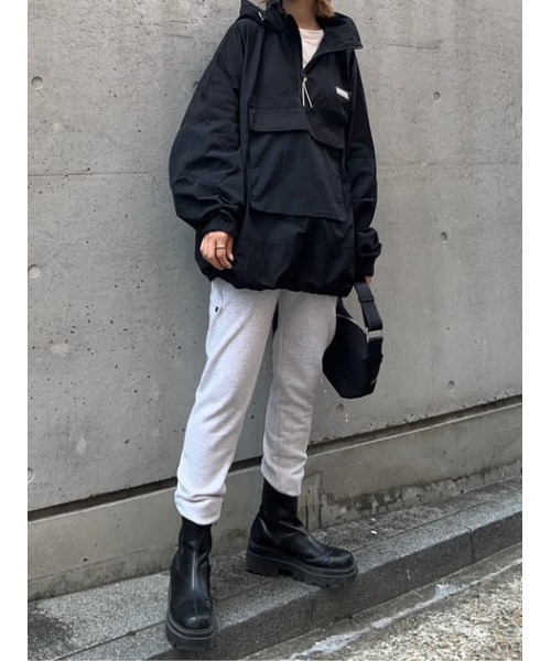 THROW by SLY(スローバイスライ)の「AOR x THROW SW TRACK PT エーオーアール スロー スウェット トラックパンツ(スラックス・レディース・ホワイト系その他2/ダークグリーン・1/0)」の19枚目の写真
