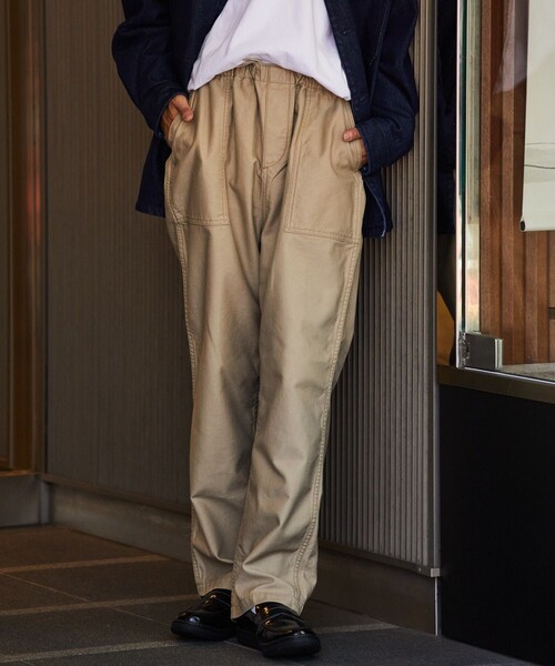 【新品】Spick & Span × GUNG HO デニムファティーグパンツ GUNG HO（ガンホー）の「GUNG HO/ガンホー 別注 ファティーグ