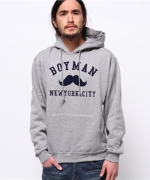 【WHO'S WHO gallery】BYプルパーカー裏フリース
