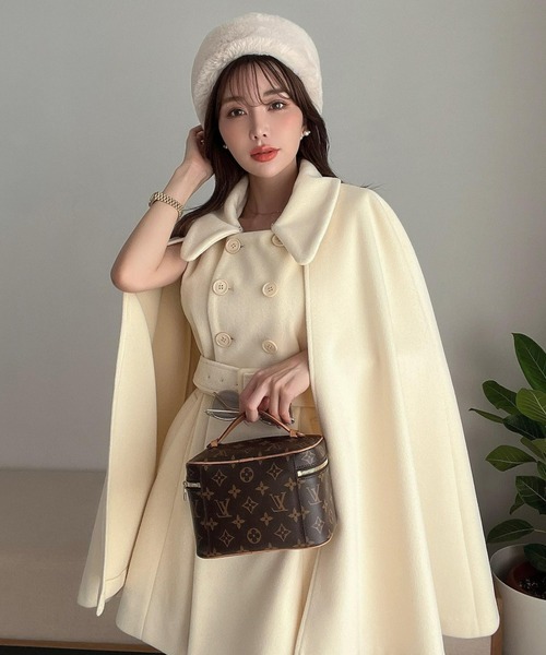 EIMY ISTOIRE（エイミーイストワール）の「エコファートークハット（ハット・レディース・ベージュ/ブラック・FREE）」の5枚目の写真