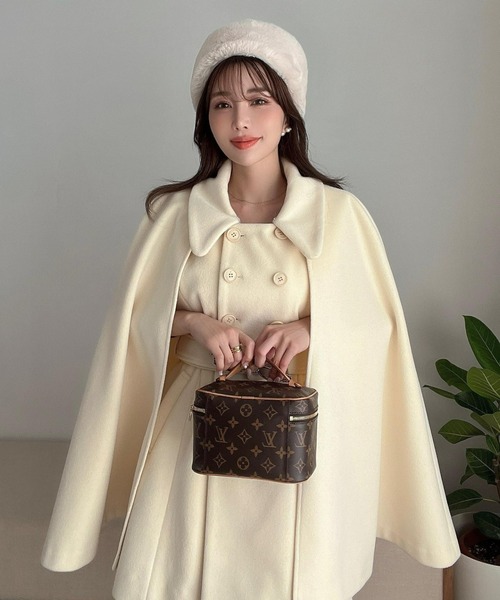 EIMY ISTOIRE（エイミーイストワール）の「エコファートークハット（ハット・レディース・ベージュ/ブラック・FREE）」の8枚目の写真