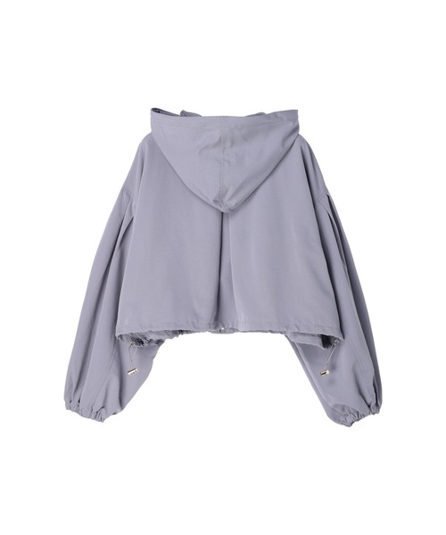 koe（コエ）の「ショート丈マウンテンパーカー＊（マウンテンパーカー・レディース・アイボリー/ラベンダー/ブラック・M）」の10枚目の写真