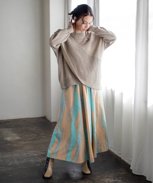 オズモーシス　プリントギャザースカート 楽天市場】プリントギャザースカート／オズモーシス（OSMOSIS） : 丸井