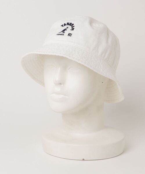 TANGRAM（タングラム）の「ZOZOTOWN限定 KANGOL×TANGRAM HAT（ハット・メンズ・ブラック/ホワイト/カーキ・L/M）」の2枚目の写真