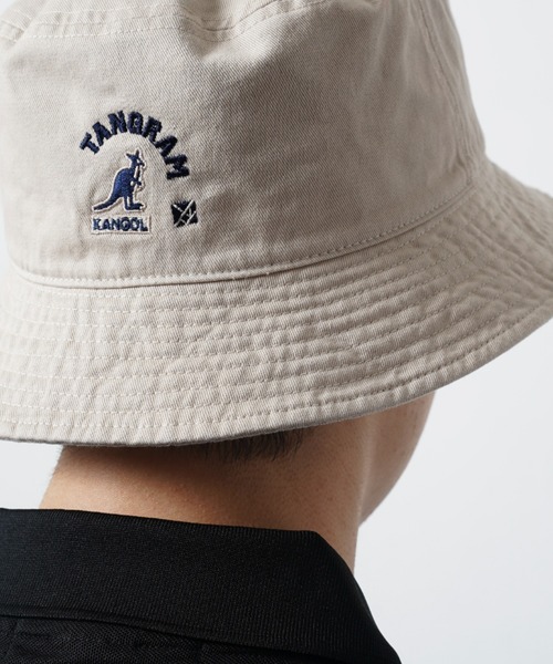 TANGRAM（タングラム）の「ZOZOTOWN限定 KANGOL×TANGRAM HAT（ハット・メンズ・ブラック/ホワイト/カーキ・L/M）」の7枚目の写真
