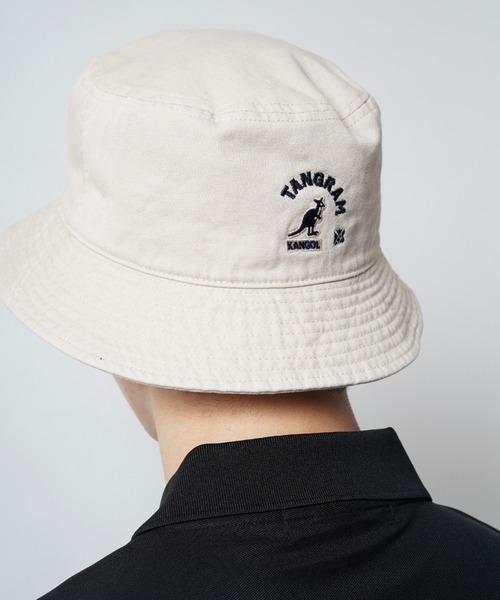 TANGRAM（タングラム）の「ZOZOTOWN限定 KANGOL×TANGRAM HAT（ハット・メンズ・ブラック/ホワイト/カーキ・L/M）」の9枚目の写真