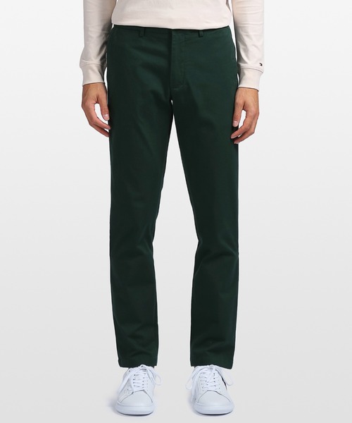 TOMMY HILFIGER（トミーヒルフィガー）の「デントンリファインドツイルパンツ（スラックス・メンズ・ネイビー/ブラック/グリーン・30inch/32inch/34inch/36inch）」の2枚目の写真