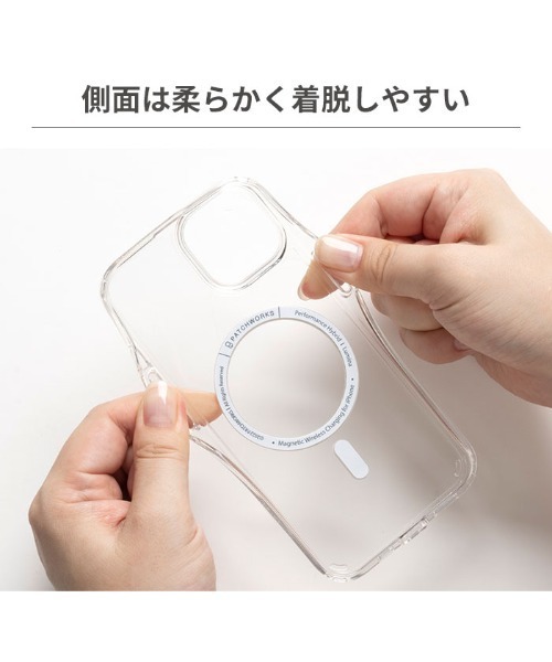 Hamee(ハミィ)の「iPhone 17/17Pro/Air/17ProMax/17e/16/16 Pro/16 Pro Max/16e/15/15 Pro/15 Plus/15 Pro Max/14 Pro/14 Pro Max PATCHWORKS LUMINA MagSafe対応 ケース スマホケース (クリア)(スマホケース/カバー・レディース・クリア・ 14/14R/14L/XL(140)/iPhone 15 Pro/iPhone 15 Plus/iPhone 15 Pro Max/iPhone 15/iPhone 16 Pro Max/iPhone 16 Pro/iPhone 16/iPhone 16e/17e/iPhone 17/iPhone 17 Pro/iPhone 17 Pro Max/iPhone Air)」の2枚目の写真