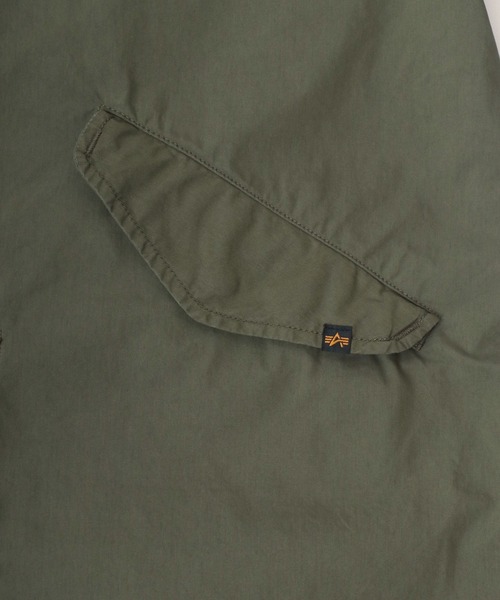 Alpha Industries（アルファインダストリーズ）の「ALPHA INDUSTRIES/アルファインダストリーズ M-65 MODS COAT/ビッグシルエット モッズコート（モッズコート・メンズ・ブラック/オリーブ/グリーン系その他・M/L/XL）」の10枚目の写真