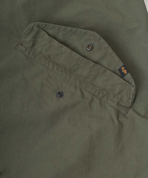 Alpha Industries（アルファインダストリーズ）の「ALPHA INDUSTRIES/アルファインダストリーズ M-65 MODS COAT/ビッグシルエット モッズコート（モッズコート・メンズ・ブラック/オリーブ/グリーン系その他・M/L/XL）」の11枚目の写真