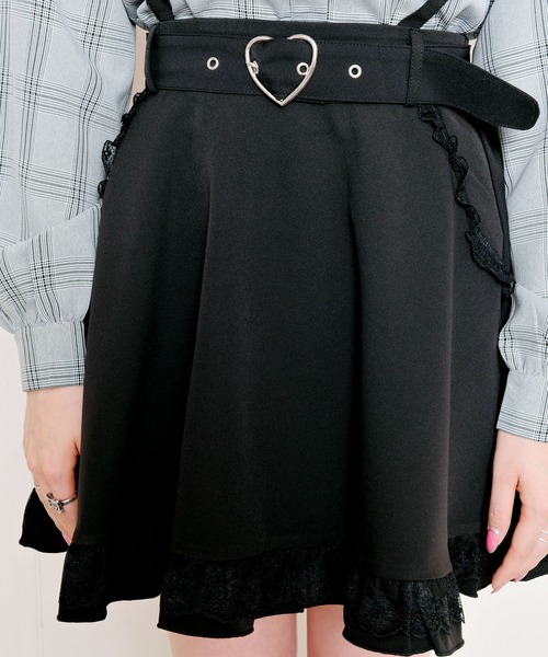 ma✽rs マーズ ブラック レースフレアスカート♡激レア♡美品♡ 地雷系・量産型のファッション通販サイトMARS（マーズ