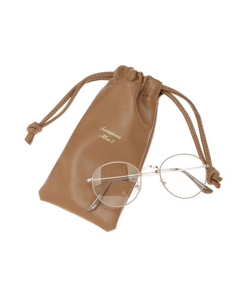 Samansa Mos2（サマンサ モスモス）の「巾着ポーチ付だてめがね（ネックレス・レディース・ブラウン/ベージュ・ﾌﾘ-）」の22枚目の写真