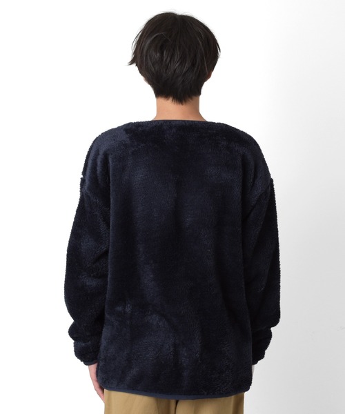 PEN FIELD（ペンフィールド）の「【Penfield】ボア・コーデュロイポケ付きプルオーバー（スウェット・キッズ・ブラウン/ネイビー/オフホワイト/カーキ・140cm/160cm/170cm/150cm）」の9枚目の写真