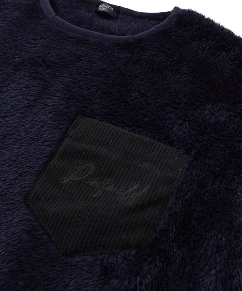 PEN FIELD（ペンフィールド）の「【Penfield】ボア・コーデュロイポケ付きプルオーバー（スウェット・キッズ・ブラウン/ネイビー/オフホワイト/カーキ・140cm/160cm/170cm/150cm）」の13枚目の写真