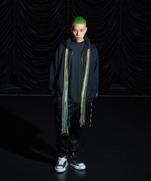 MASTERMIND WORLD(マスターマインドワールド)の「【PHENOMENON × MASTERMIND WORLD / フェノメノン×マスターマインドワールド】BLK TIGER CAMO TRACK PT / ブラックタイガーカモ トラックパンツ(その他パンツ・メンズ・ブラック・SMALL/MEDIUM)」の7枚目の写真
