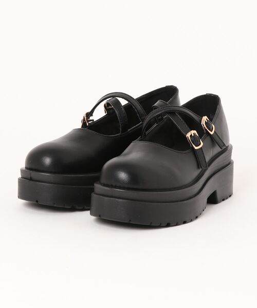 crocs Stomp Mary Jane Black/Black （クロックス ストンプ