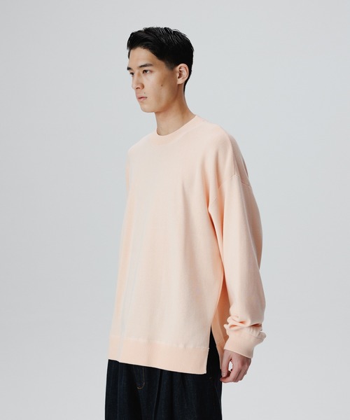 ADAM ET ROPE'（アダムエロペ）の「リサイクルコットンニットプルオーバー（ニット/セーター・メンズ・ブラック/レッド/オレンジ系その他・M/L）」の21枚目の写真