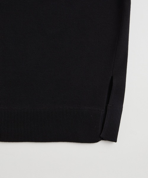 ADAM ET ROPE'（アダムエロペ）の「リサイクルコットンニットプルオーバー（ニット/セーター・メンズ・ブラック/レッド/オレンジ系その他・M/L）」の11枚目の写真