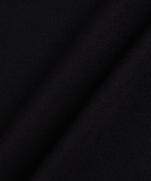 ADAM ET ROPE'（アダムエロペ）の「リサイクルコットンニットプルオーバー（ニット/セーター・メンズ・ブラック/レッド/オレンジ系その他・M/L）」の14枚目の写真