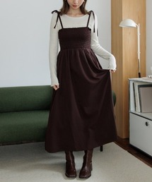 ナチュラルキャミワンピース3