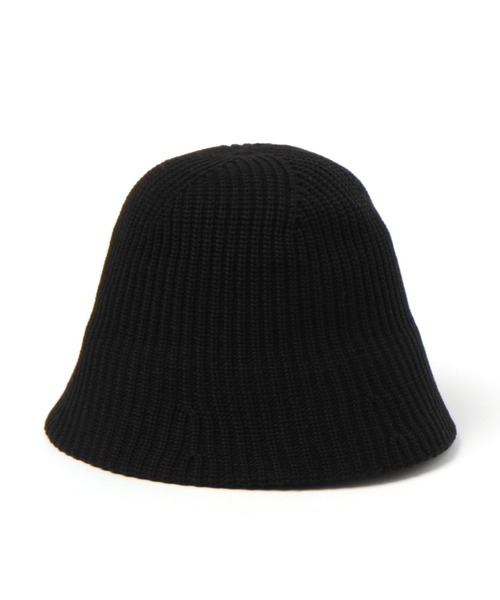 studio CLIP(スタディオクリップ)の「コットンニットハット(ハット・レディース・ライトグレー/キャメル/ブラック・FREE)」の4枚目の写真