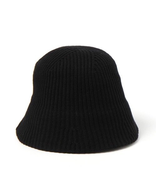 studio CLIP(スタディオクリップ)の「コットンニットハット(ハット・レディース・ライトグレー/キャメル/ブラック・FREE)」の5枚目の写真