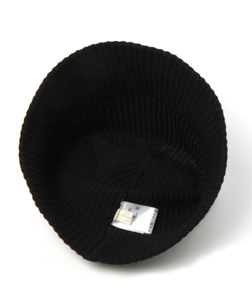 studio CLIP(スタディオクリップ)の「コットンニットハット(ハット・レディース・ライトグレー/キャメル/ブラック・FREE)」の7枚目の写真