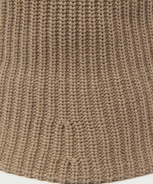 studio CLIP(スタディオクリップ)の「コットンニットハット(ハット・レディース・ライトグレー/キャメル/ブラック・FREE)」の11枚目の写真