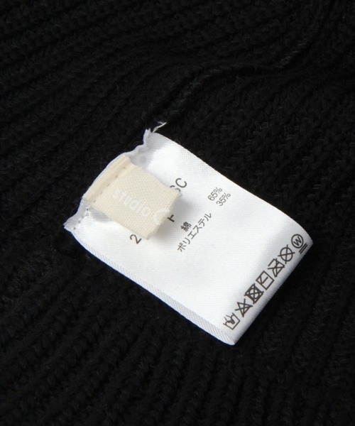 studio CLIP(スタディオクリップ)の「コットンニットハット(ハット・レディース・ライトグレー/キャメル/ブラック・FREE)」の12枚目の写真