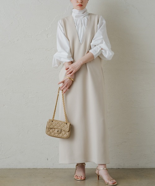 LOUNGEDRESS（ラウンジドレス）の「ノースリカットワンピース
