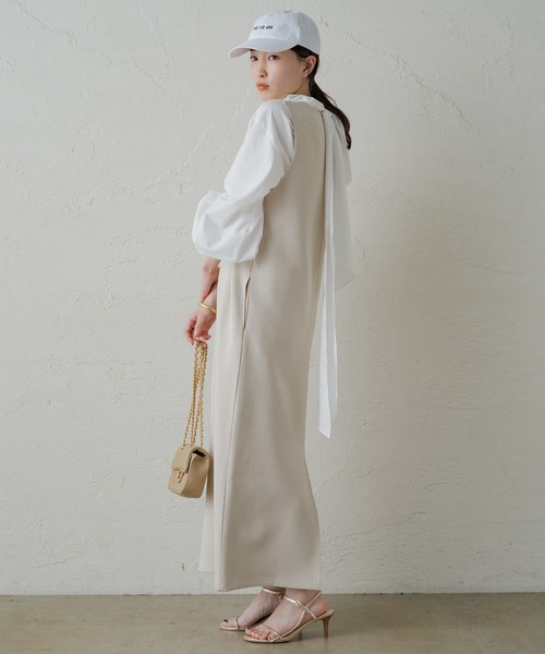 新品　loungedress ラウンジドレス　ノースリカットワンピース Loungedress】ノースリカットワンピース｜パルグループ