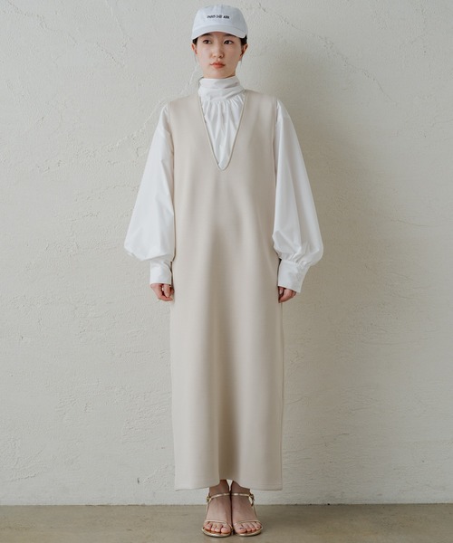LOUNGEDRESS（ラウンジドレス）の「ノースリカットワンピース