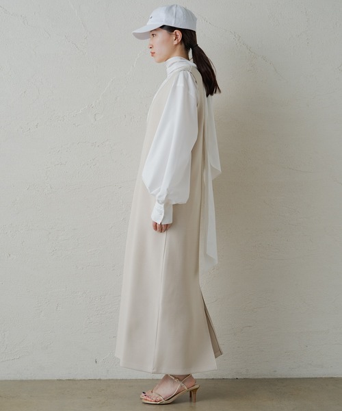 【新品タグ付】ラウンジドレス ノースリカットワンピース ブラック Loungedress】ノースリカットワンピース | OUTLET(アウトレット