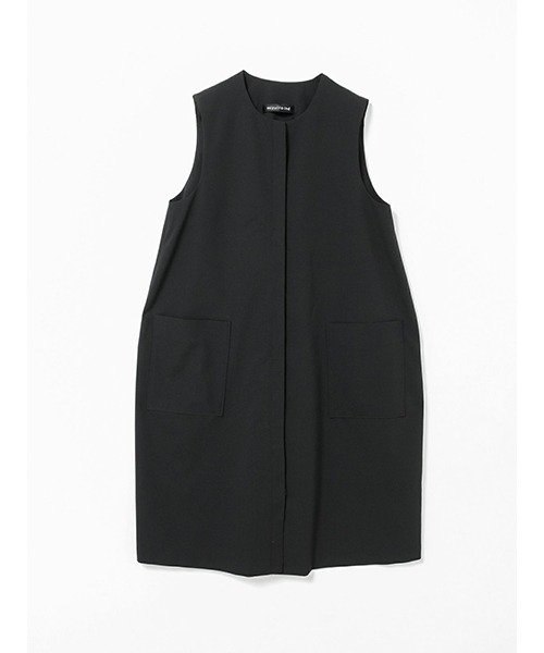 mizuiro ind フロントフライコクーンジレ（ベスト）｜mizuiroind