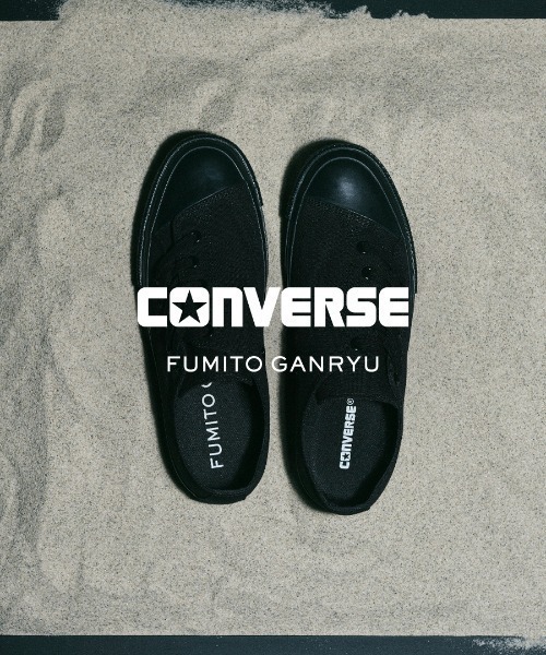FUMITO GANRYU（フミトガンリュウ）の「FUMITO GANRYU/フミト ガンリュウ/CONVERSE ALL STAR for FUMITO GANRYU/コンバースｘフミトガンリュウ（スニーカー・メンズ・ブラック・26/26.5/27/27.5/28/25.5/25.0）」の7枚目の写真