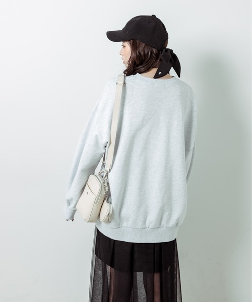 OLIVE des OLIVE（オリーブデオリーブ）の「刺繍入りバックリボンキャップ　1031150010（キャップ・レディース・ブラック/オフホワイト・FREE）」の20枚目の写真