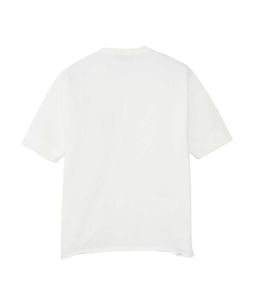 HYSTERIC GLAMOUR（ヒステリックグラマー）の「SKUNK RECORDS ヘンリーネック半袖Tシャツ（Tシャツ/カットソー・メンズ・ホワイト/グリーン/ブラック・LARGE/X-LARGE/SMALL/MEDIUM）」の5枚目の写真