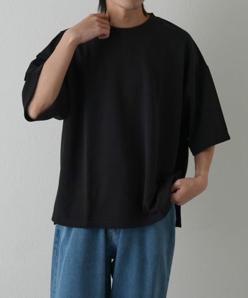 COLONY 2139（コロニートゥーワンスリーナイン）の「エンザイムダンボールrelaxBIG Tシャツ（Tシャツ/カットソー・メンズ・ブラック/ブルー/チャコールグレー/オフホワイト・MEDIUM/LARGE）」の5枚目の写真