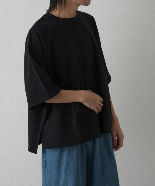 COLONY 2139（コロニートゥーワンスリーナイン）の「エンザイムダンボールrelaxBIG Tシャツ（Tシャツ/カットソー・メンズ・ブラック/ブルー/チャコールグレー/オフホワイト・MEDIUM/LARGE）」の13枚目の写真